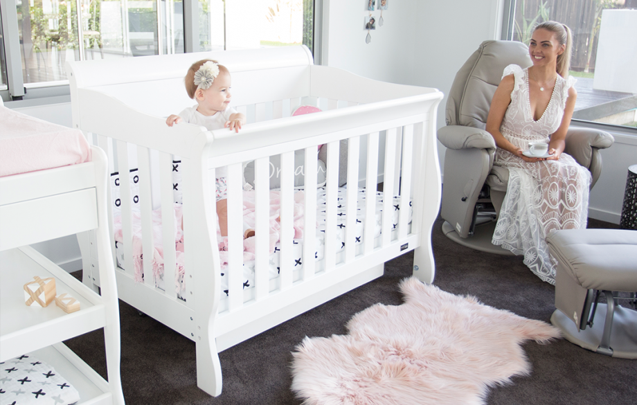 Amani Sleigh Cot