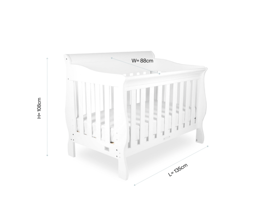 Amani Sleigh Cot