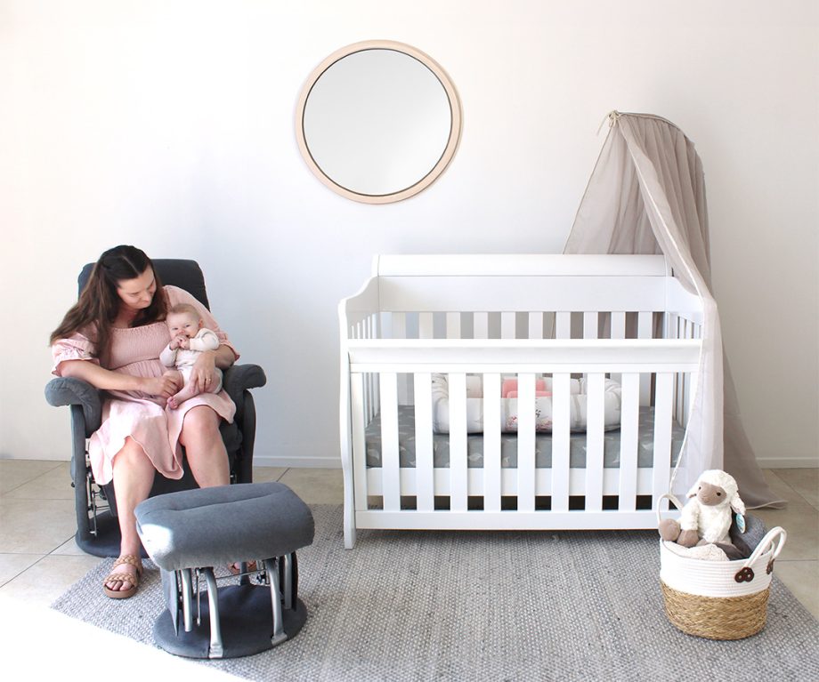 Amani Sleigh Cot