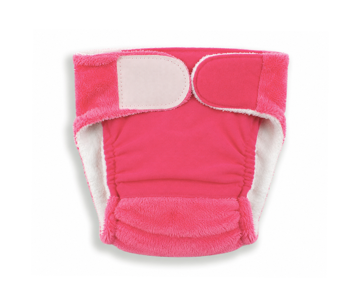 Adjustable Towelling Cloth Nappy with Cotton Liner