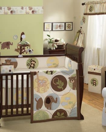 Lambs N Ivy Habitat 4 Piece Bedding Sets 100% Organic