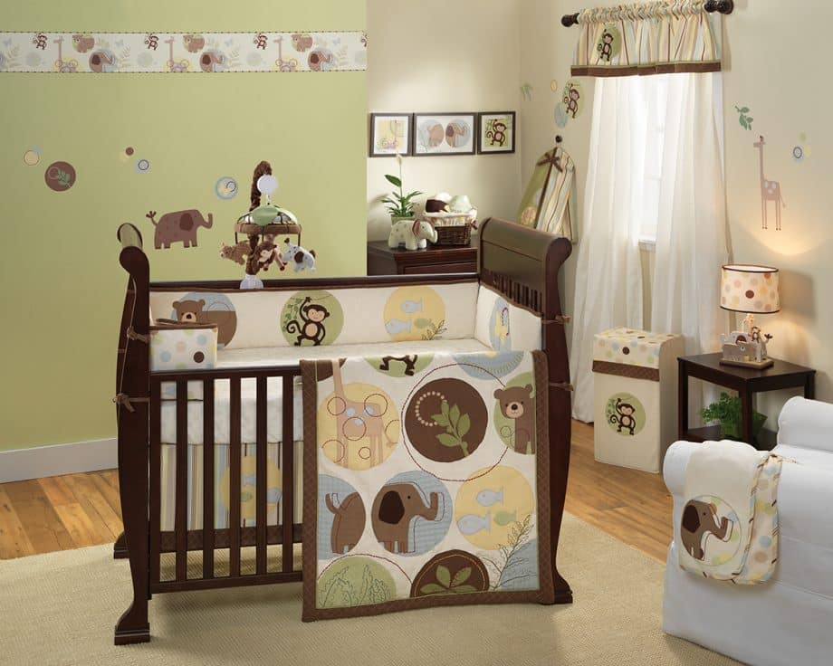 Lambs N Ivy Habitat 4 Piece Bedding Sets 100% Organic