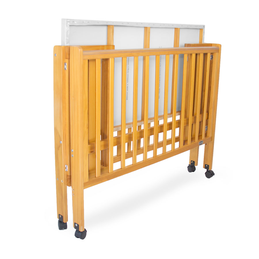 wooden portable cot