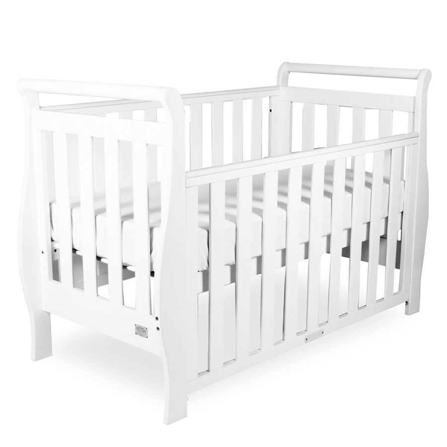 white sleigh cot package