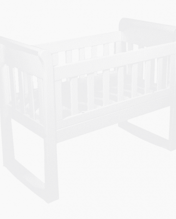 Sandton Sleigh Cradle, Bassinet and Rocking Seat