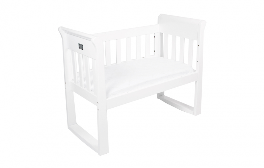 Sandton Sleigh Cradle, Bassinet and Rocking Seat with Mattress