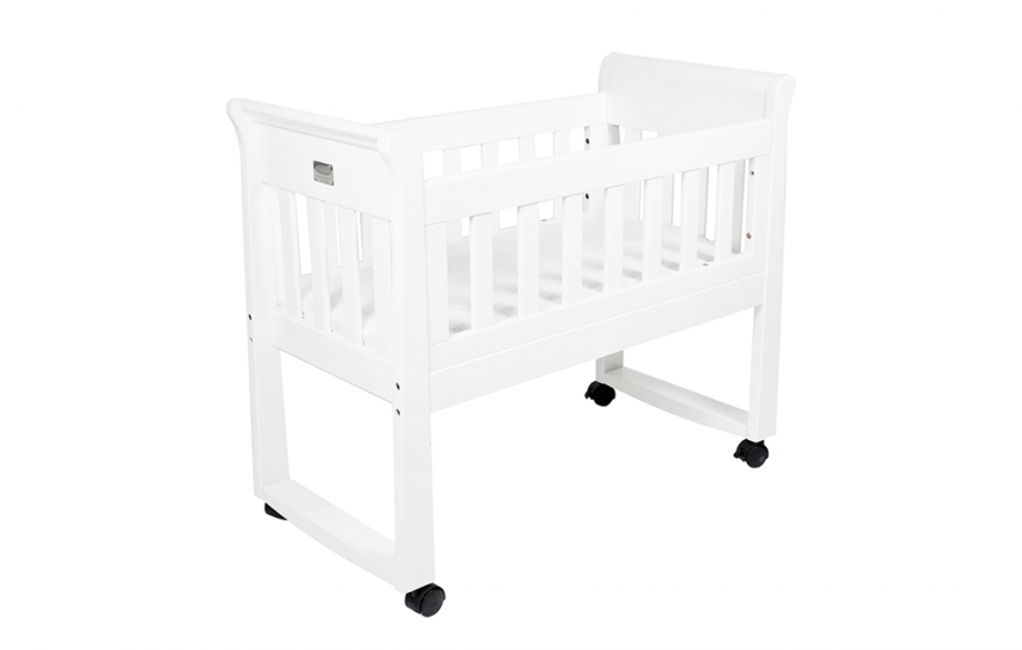 Sandton Sleigh Cradle, Bassinet and Rocking Seat with Mattress