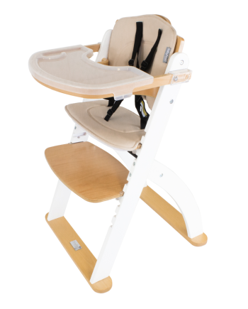 Kaylula Ava Forever High Chair White/Beech