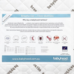 Breathe Eze Cot Mattress 1000 x 600 x 100mm