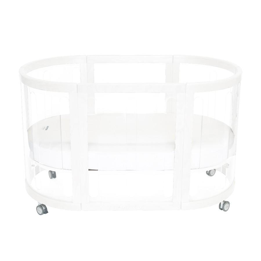 clear plastic bassinet