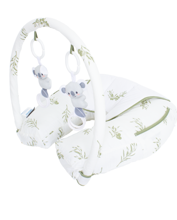 Nursing Pillow With Toy Bar