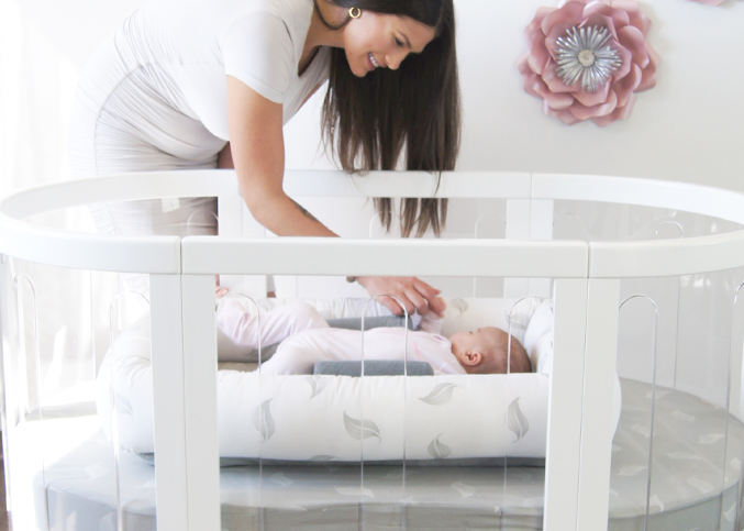 Organic Breathe Eze Cosy Crib - features 1