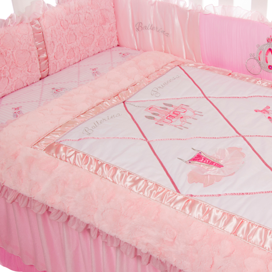 Amani Bebe 4 Pcs Cot Set Ballerina Princess Babyhood
