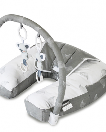Organic Nursing Pillow with Toybar