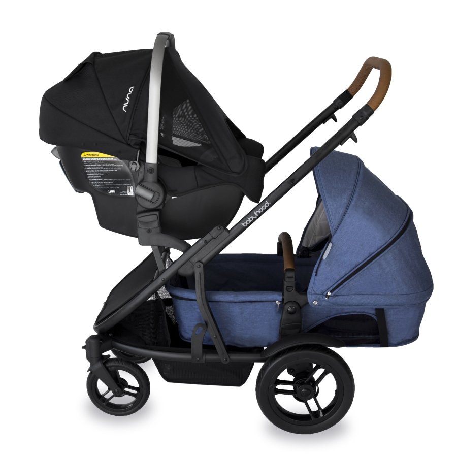 babyhood double pram