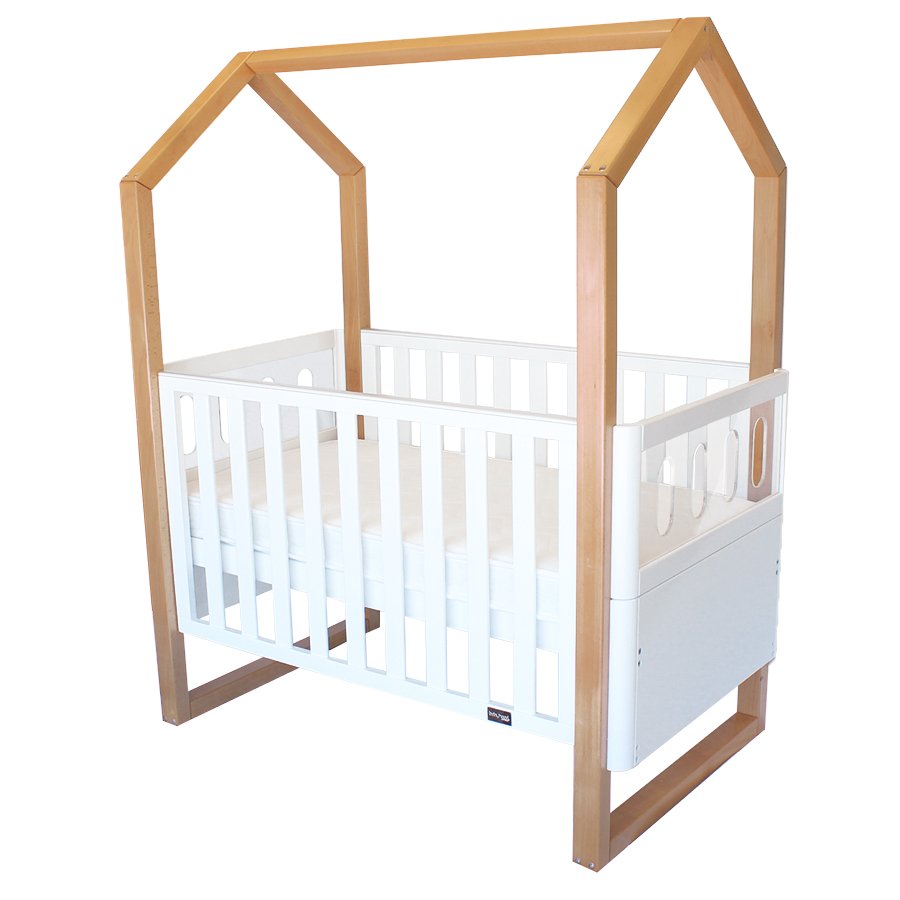 bassinet with drop down side