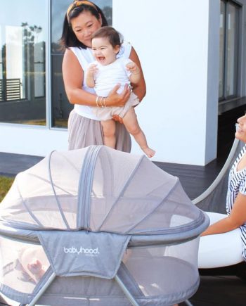 the range travel cot