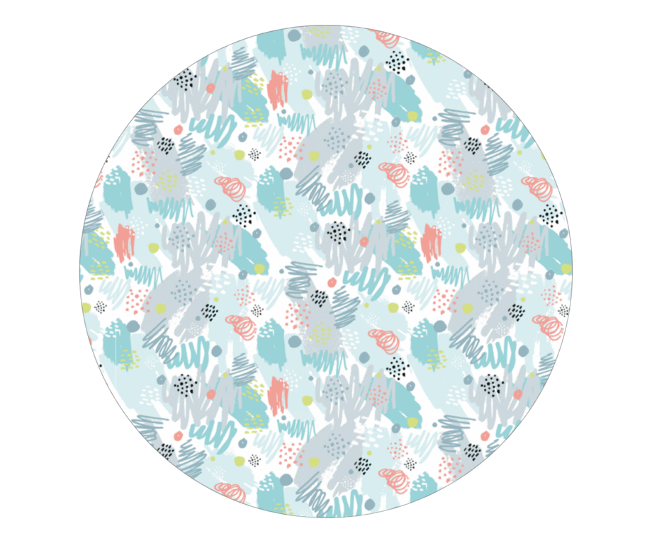 Amani Bebe Standard Fitted Sheet - Paint
