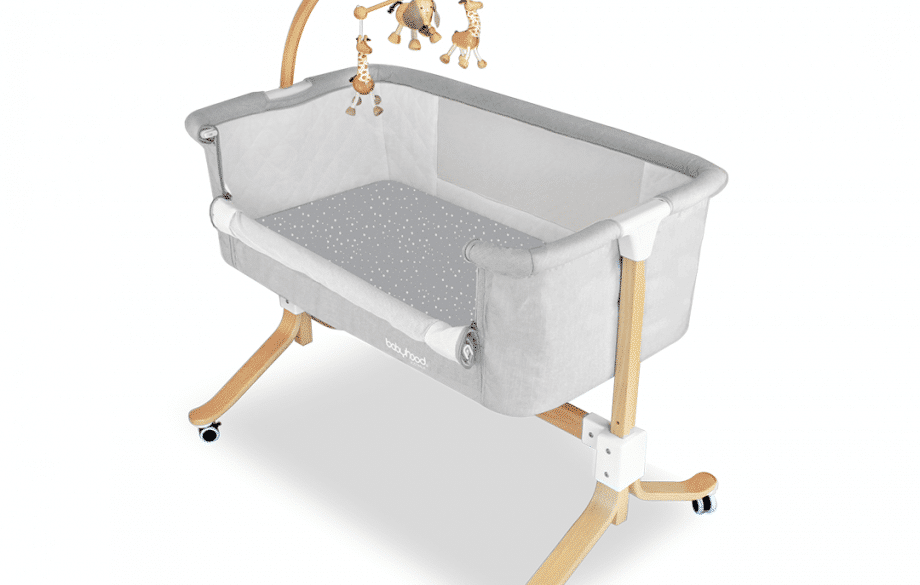 Amani Bebe Jersey Cotton Cradle Fitted Sheet - Drops