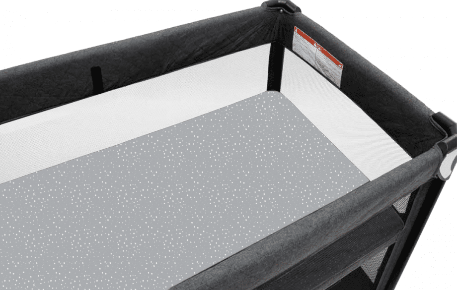 Amani Bebe Jersey Cotton Porta Cot Fitted Sheet - Drops