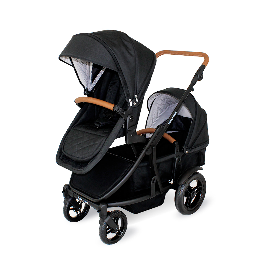 babyhood double pram