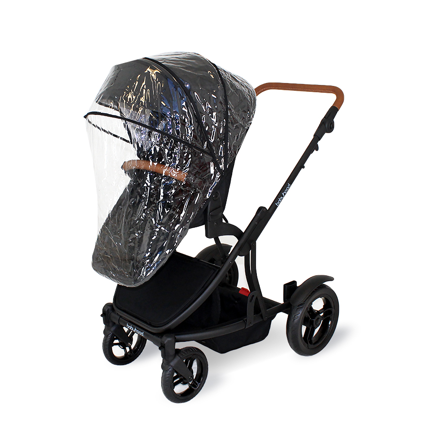 stroller with extending hood