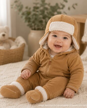 Lambswool Newborn Bonnet & Booties Set