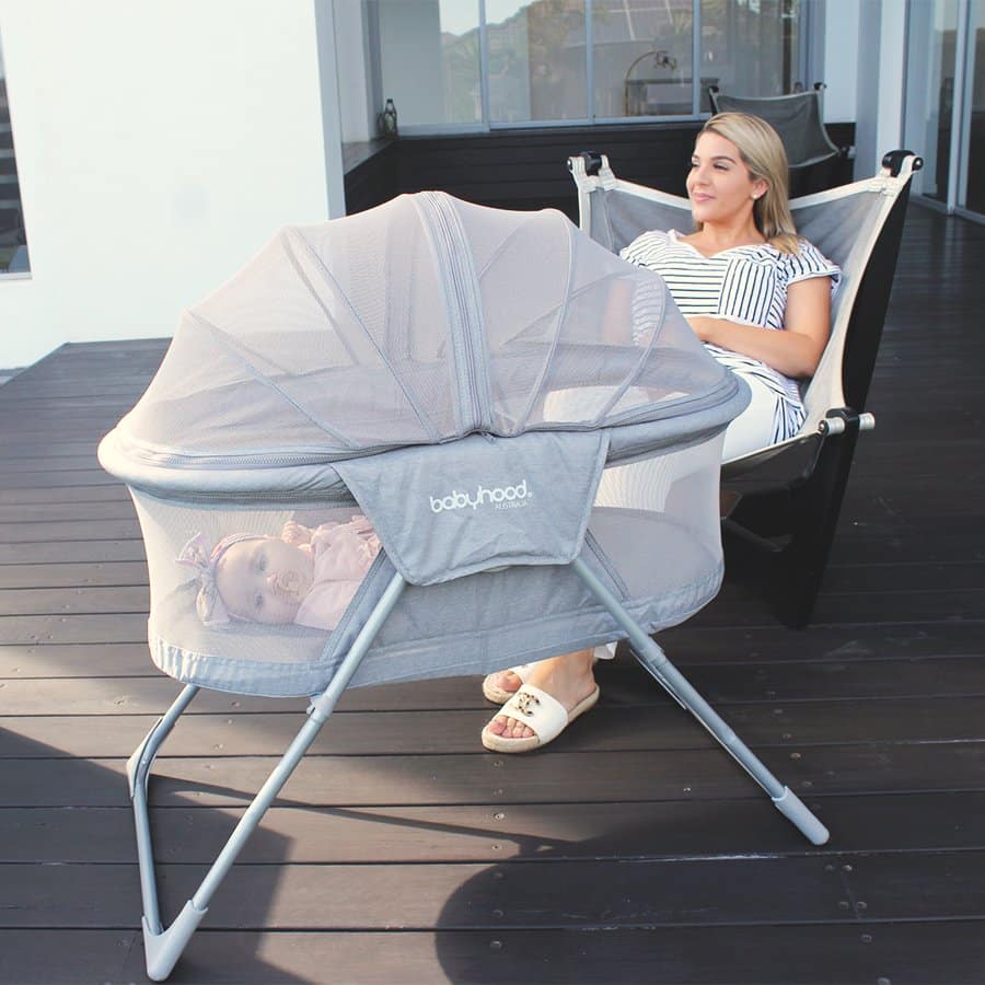 babyhood travel bassinet