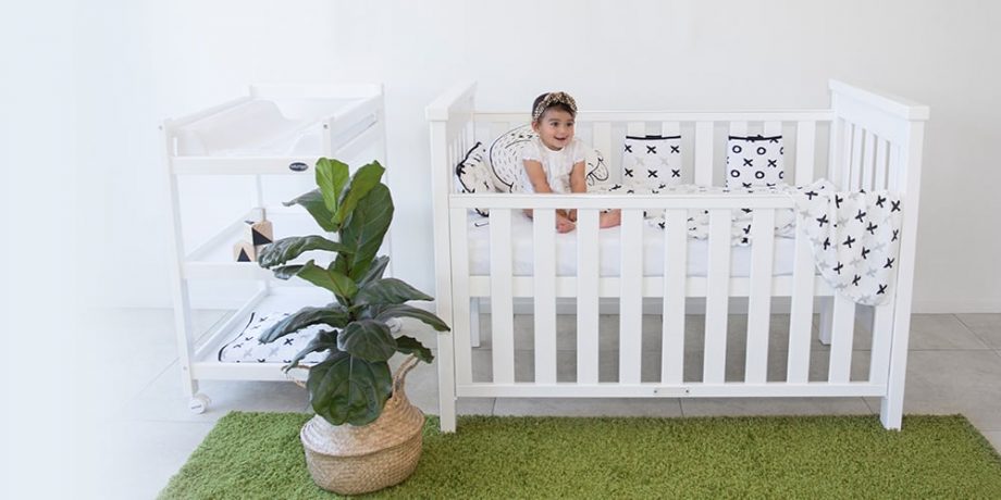 Milano Cot & My First Innerspring Mattress Package