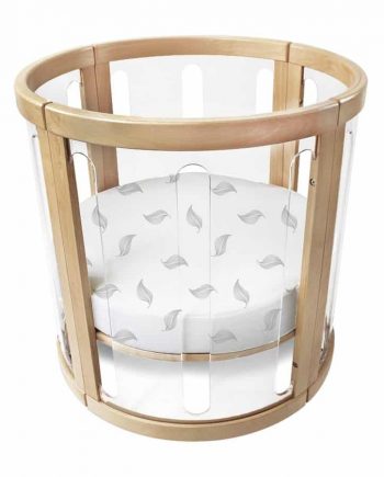 round cot fitted sheet