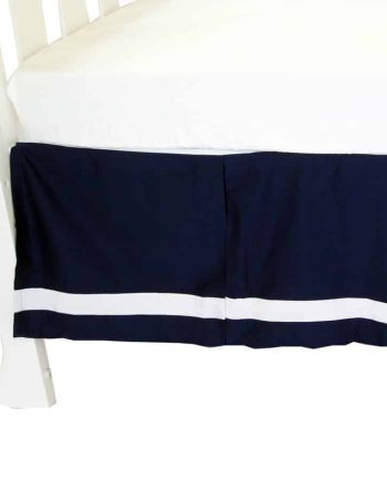 Cot Valance Breezy Blue