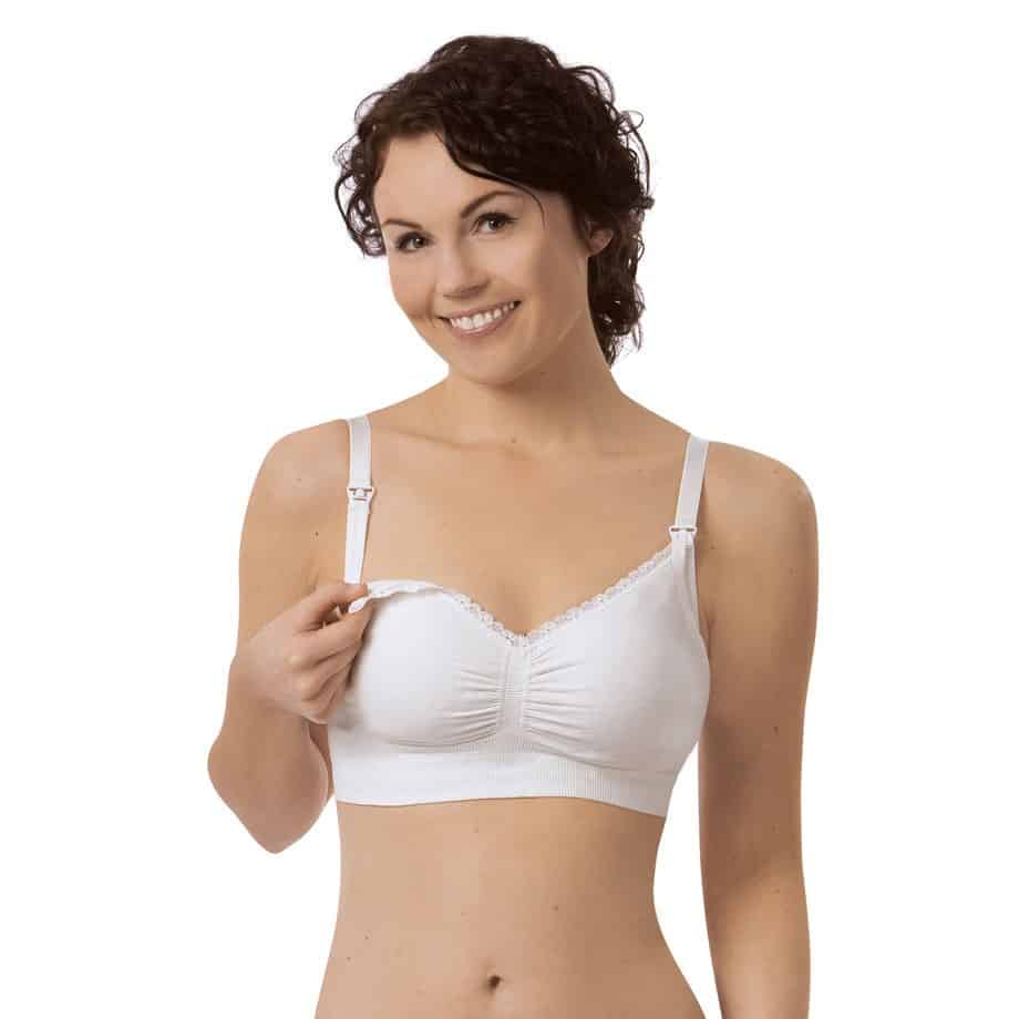 Carriwell CarriGel Seamless Breastfeeding Bra ™ Beige - Maternity