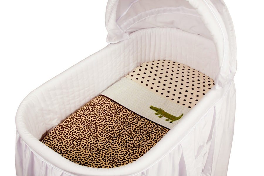 Amani Bebe 3pce Bassinet Sheet Set Wild Things babyhood