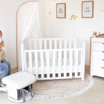 Mali Compact Cot - White