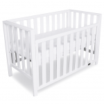 Mali Compact Cot - White