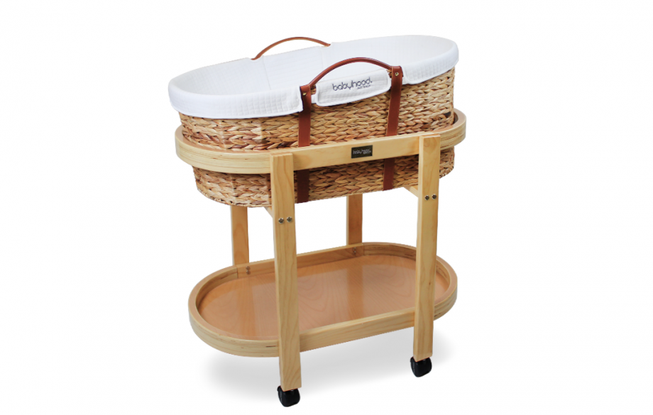 Kaylula Moses Basket & Stand with Mattress
