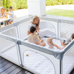 Baby Play Pen & Play Mat Package