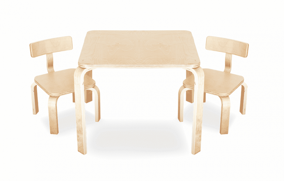 Scandi Playing Table & Chairs