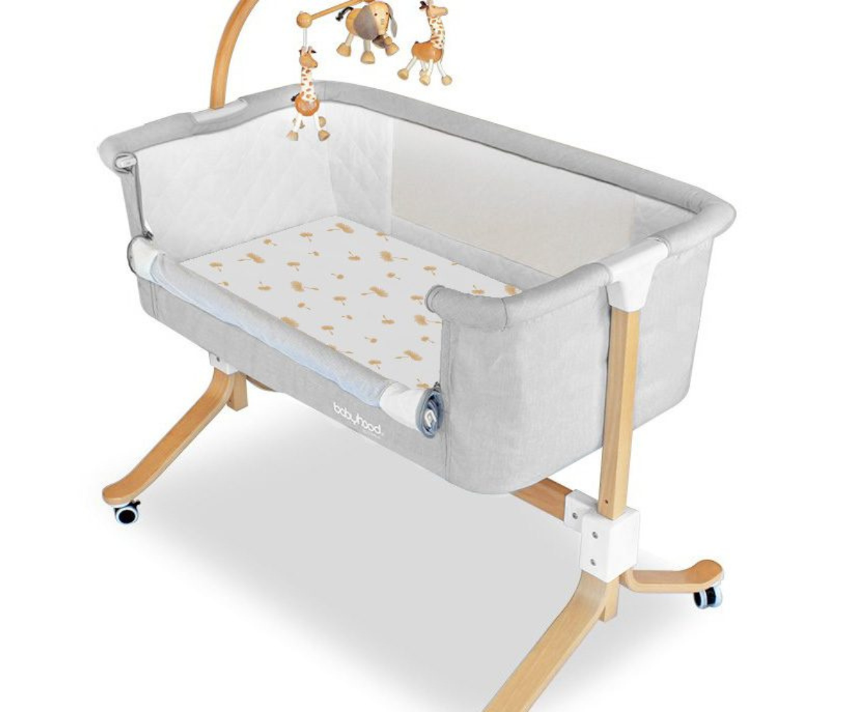 Amani Bebe Jersey Cotton Cradle Fitted Sheet - Dandelion