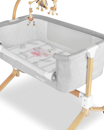 Amani Bebe Organic Jersey Cotton Cradle Fitted Sheet - Vintage Floral