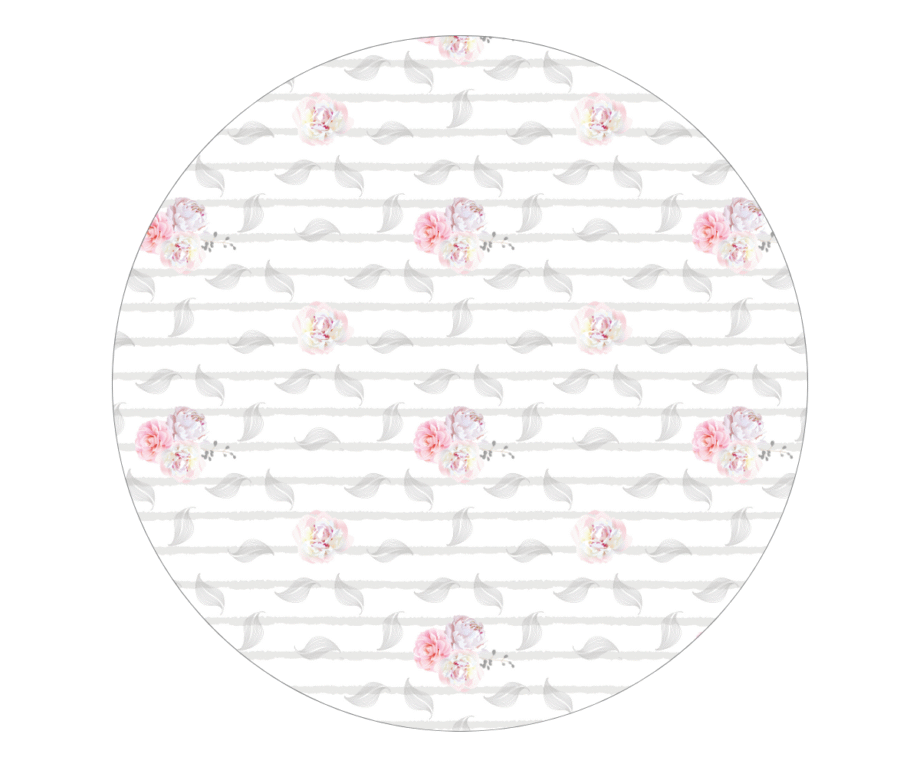 Amani Bebe Organic Standard Fitted Sheet - Vintage Floral