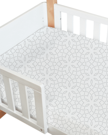 Amani Bebe Standard Fitted Sheet - Mosaic