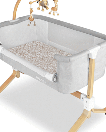 Amani Bebe Jersey Cotton Cradle Fitted Sheet - Reed