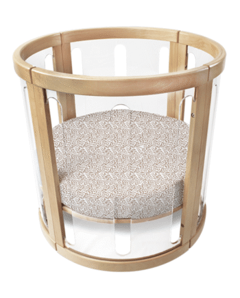 Amani Bebe Round Fitted Sheet - Reed