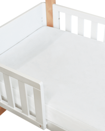 Amani Bebe Compact Fitted Sheet - White