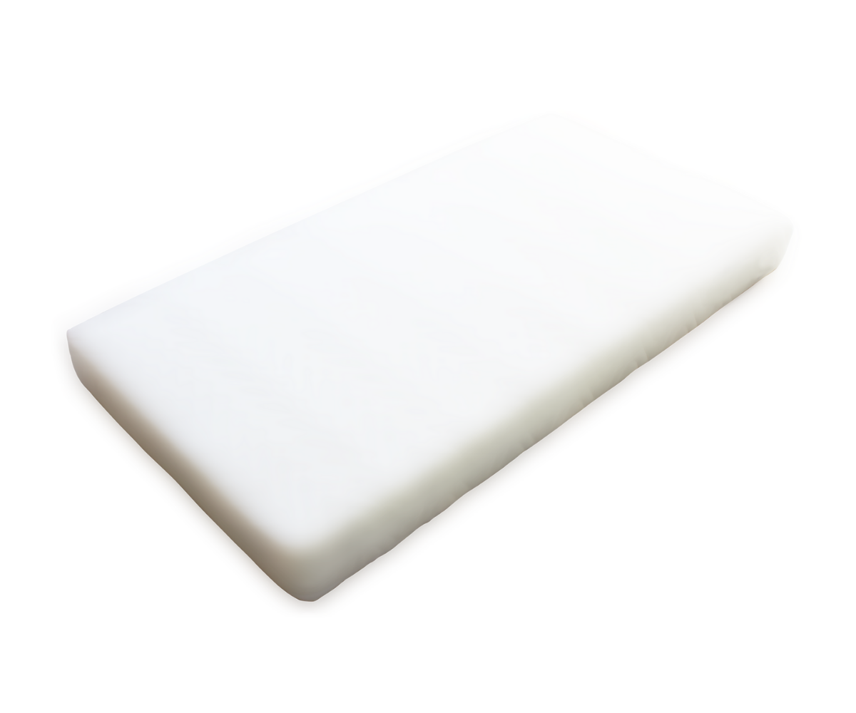 Amani Bebe Standard Fitted Sheet - White