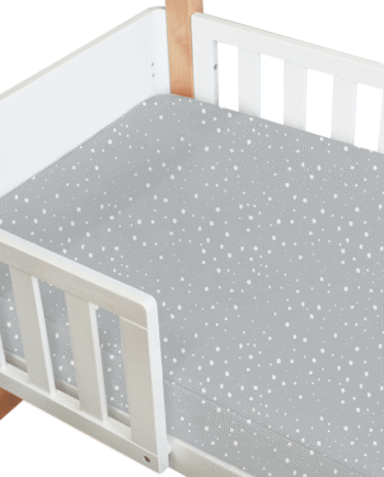 Amani Bebe Compact Fitted Sheet - Drops