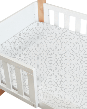 Amani Bebe Compact Fitted Sheet - Mosaic