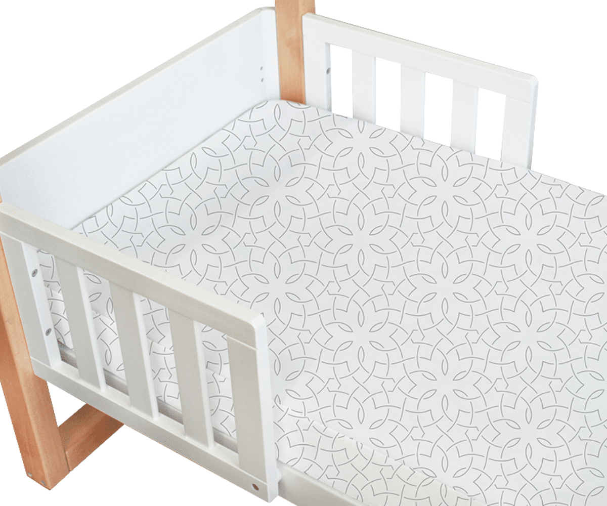 Amani Bebe Compact Fitted Sheet - Mosaic