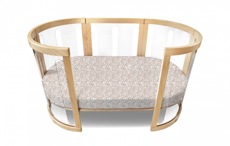 Amani Bebe Oval Fitted Sheet - Reed
